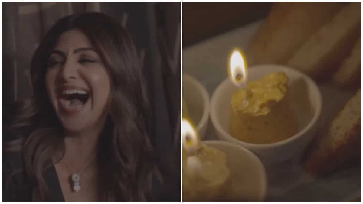 Shilpa Shetty Relishes 'Cheese Candles' At Her Mumbai Restaurant