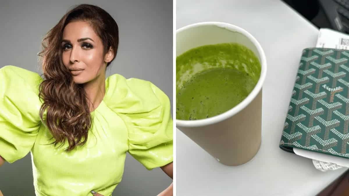 Malaika Arora Kickstarts Day With Healthy Green Juice