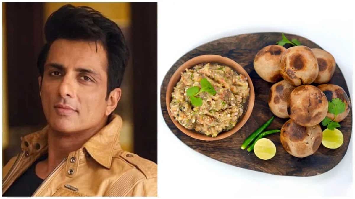 Sonu Sood Competes With Humble Litti-Chokha Vendor In Bihar