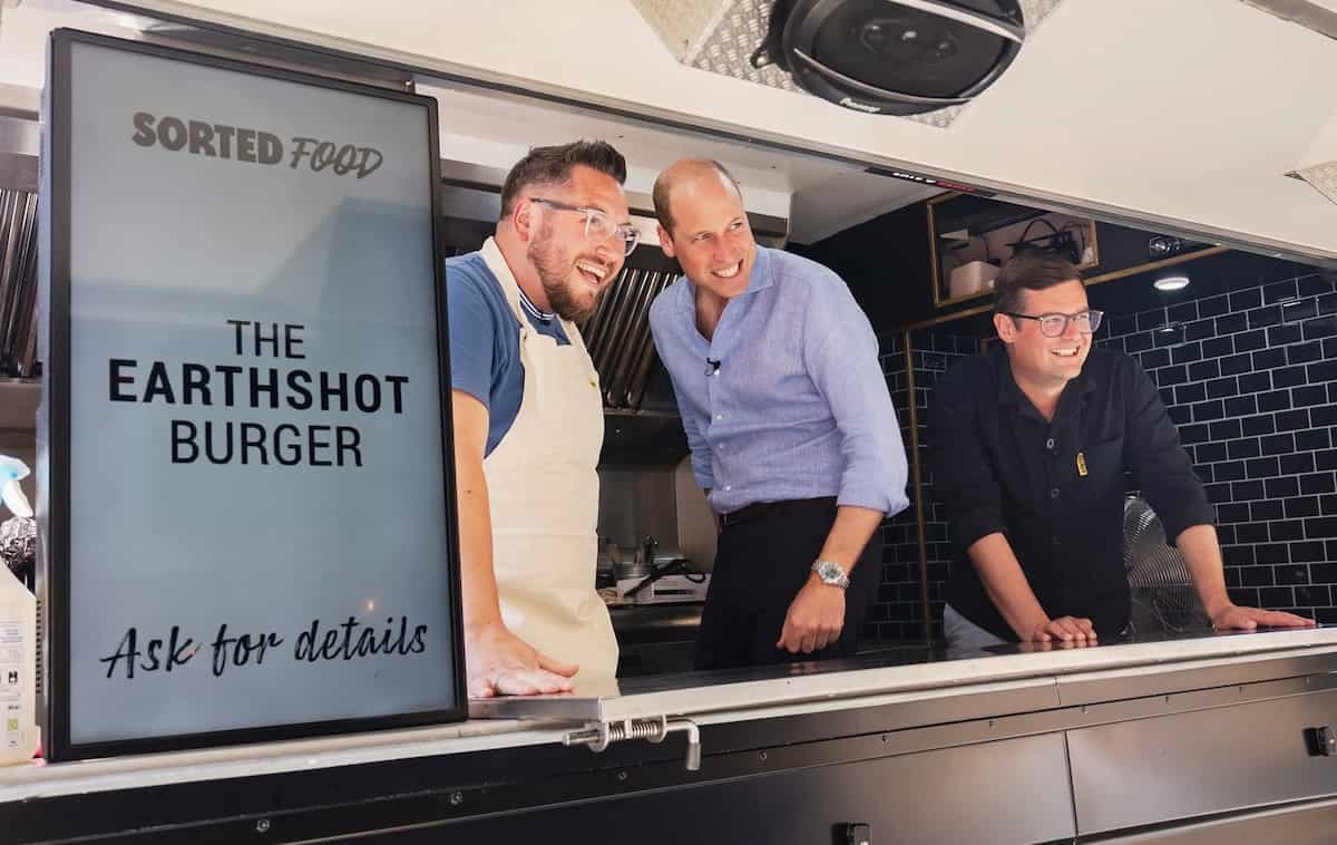 Prince William Serves Up Earthshot Burgers With Indian Touch