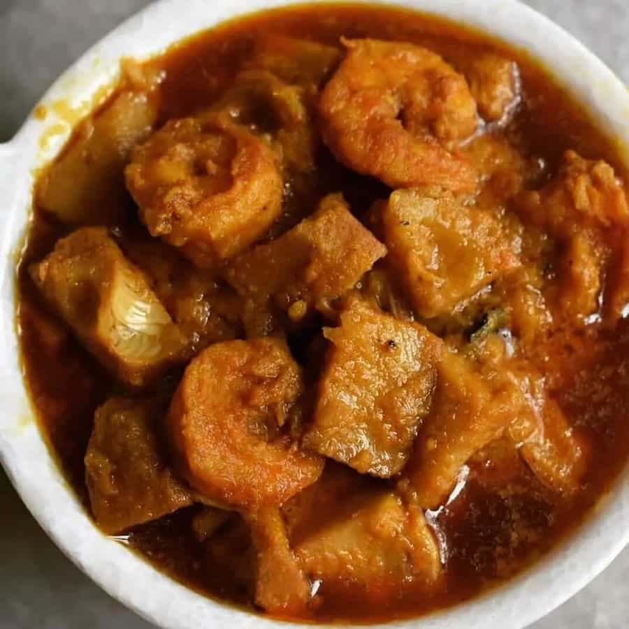 Bengali Echor Chingri Dalna For Your Weekend Feast