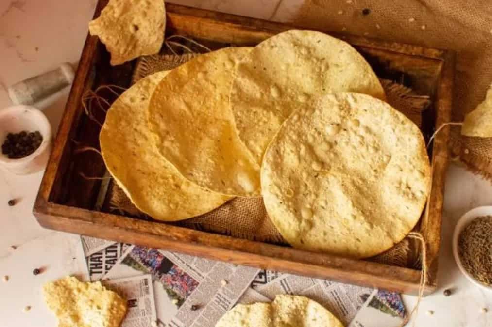 Papad; 12 Types Of This Crispy Condiment  To Add To Your Meal.