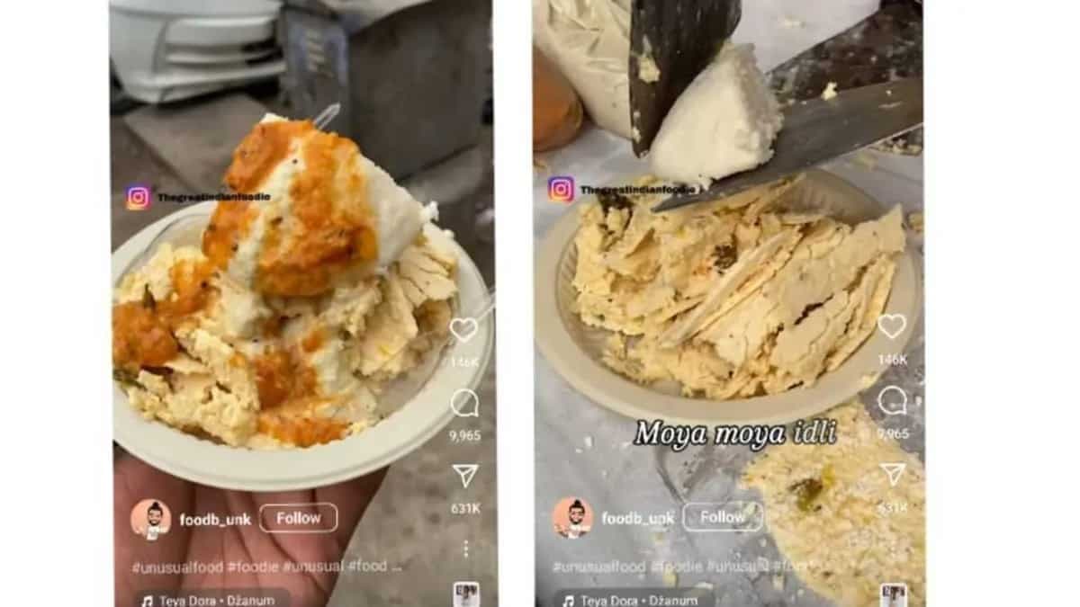 Viral Idli Ice Cream: Bizarre Recipe Leaves Foodies Shocked 