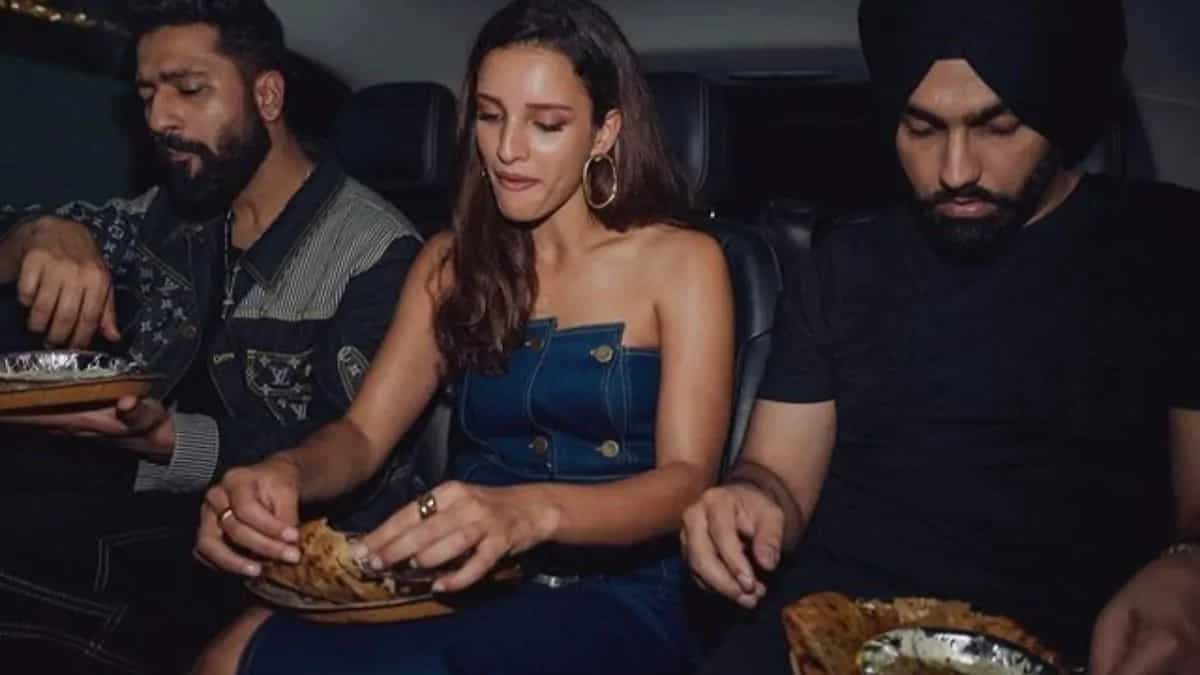 Vicky Kaushal, Ammy Virk & Triptii Dimri Relish Parathe In Delhi