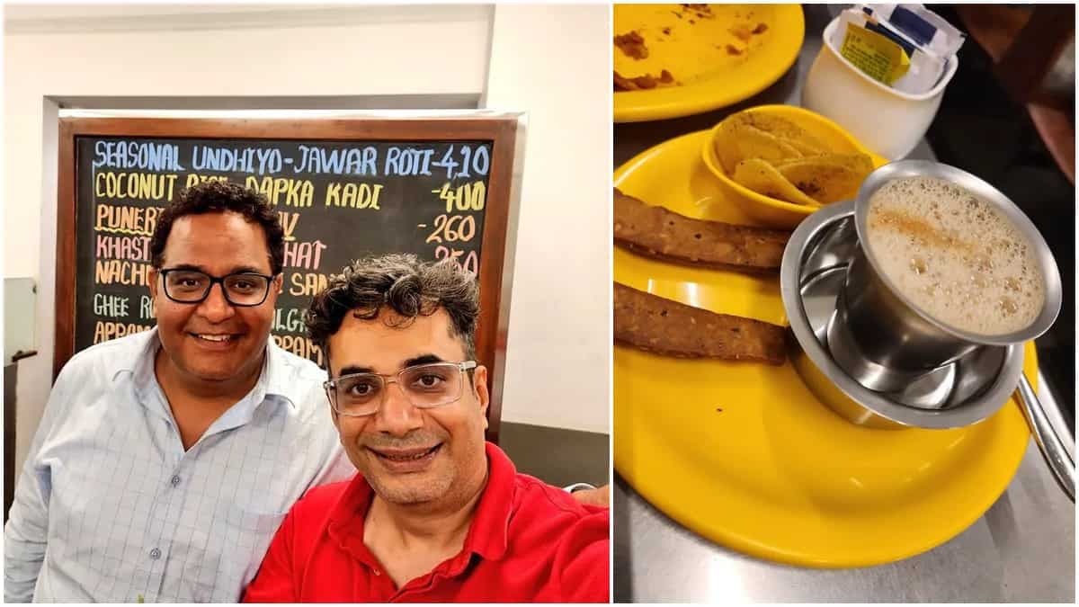 Paytm's Founder Vijay Shekhar Enjoys "Filter Coffee" In Mumbai