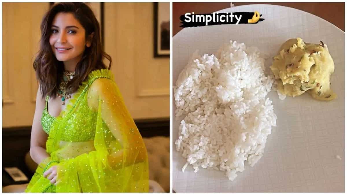 Anushka Sharma Enjoys Simple And Comforting Rice And Aloo Pitika