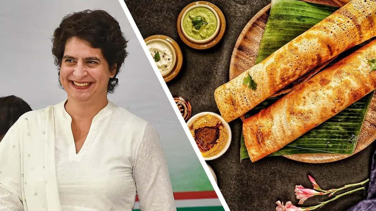 Priyanka Gandhi ‘Enjoys’ Making Dosa At This Iconic Restaurant