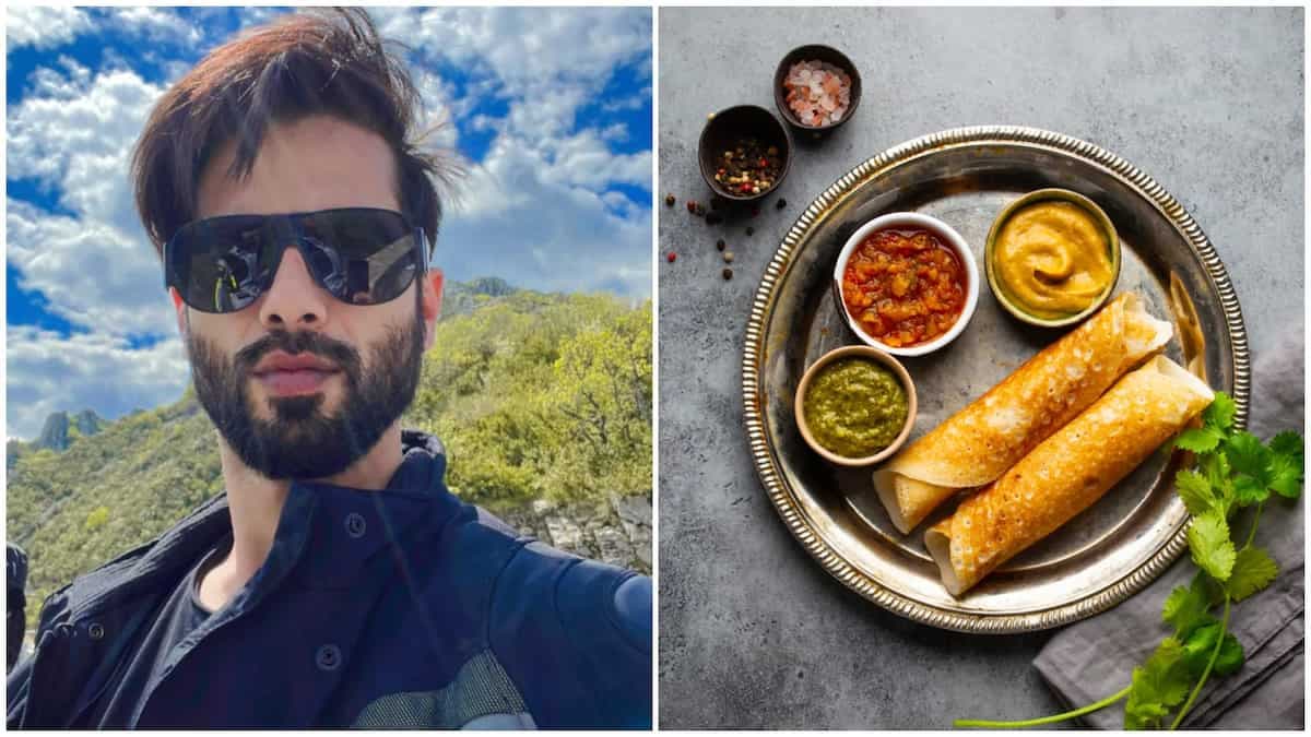 Shahid Kapoor Has The Perfect Reaction For This Huge Dosa