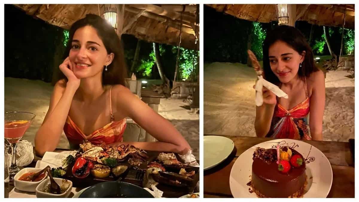 Ananya Panday's Birthday Bash Includes Exotic Platters, Cake