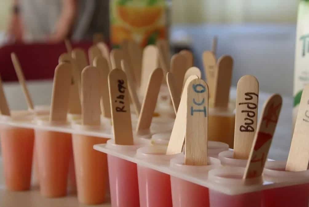 Power Popsicles: Coconut Water And Mixed Berry Ice Pops