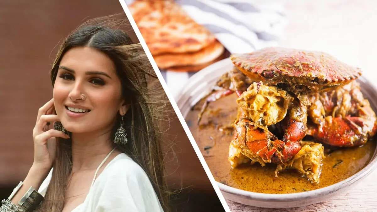 Tara Sutaria Dons A Chef Hat To Cook Sri Lankan Crabs