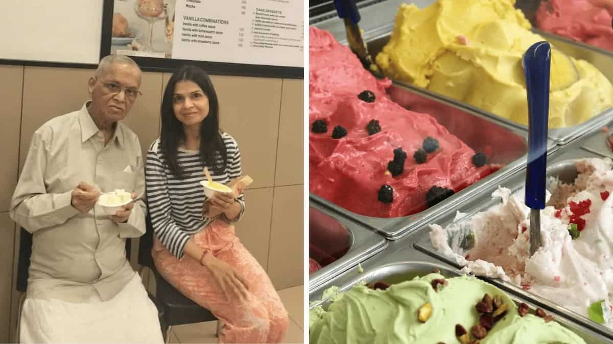 Akshata & Narayana Murthy Bond Over Ice Cream In Bengaluru