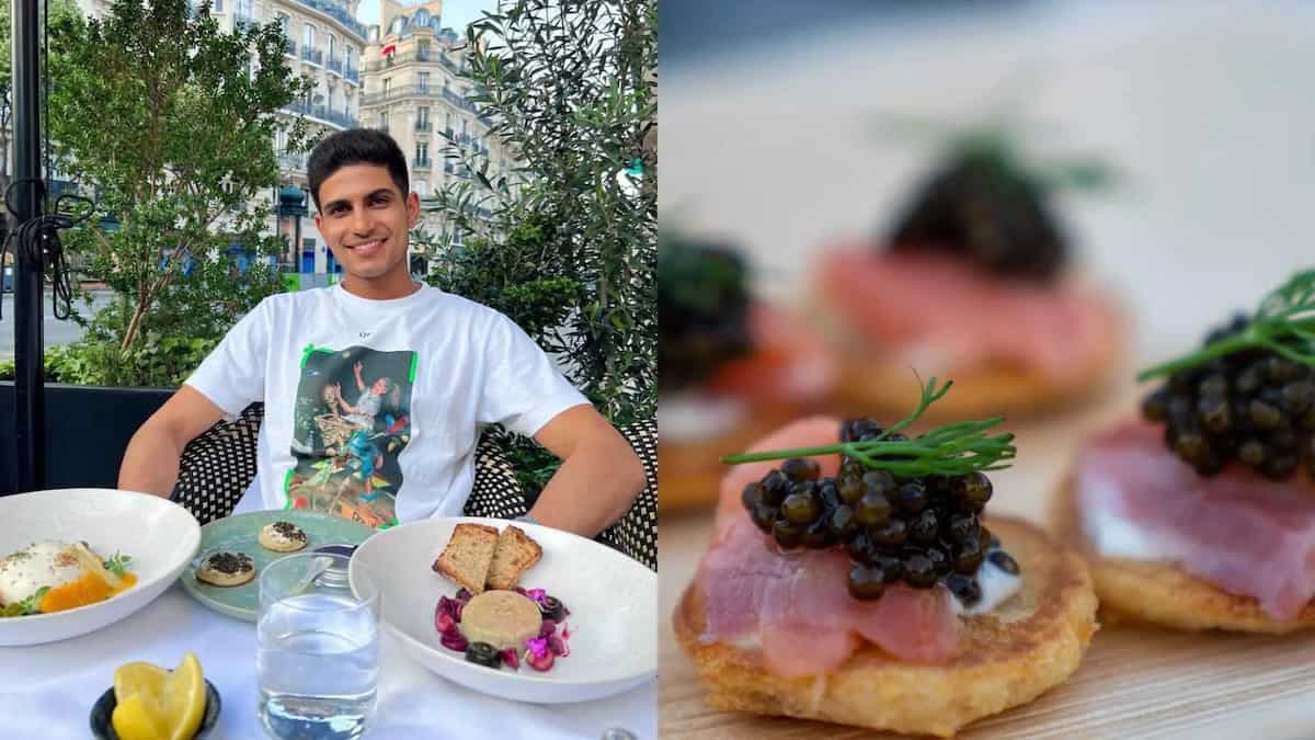 Cricketer Shubman Gil's Parisian Breakfast Sees Caviar And More