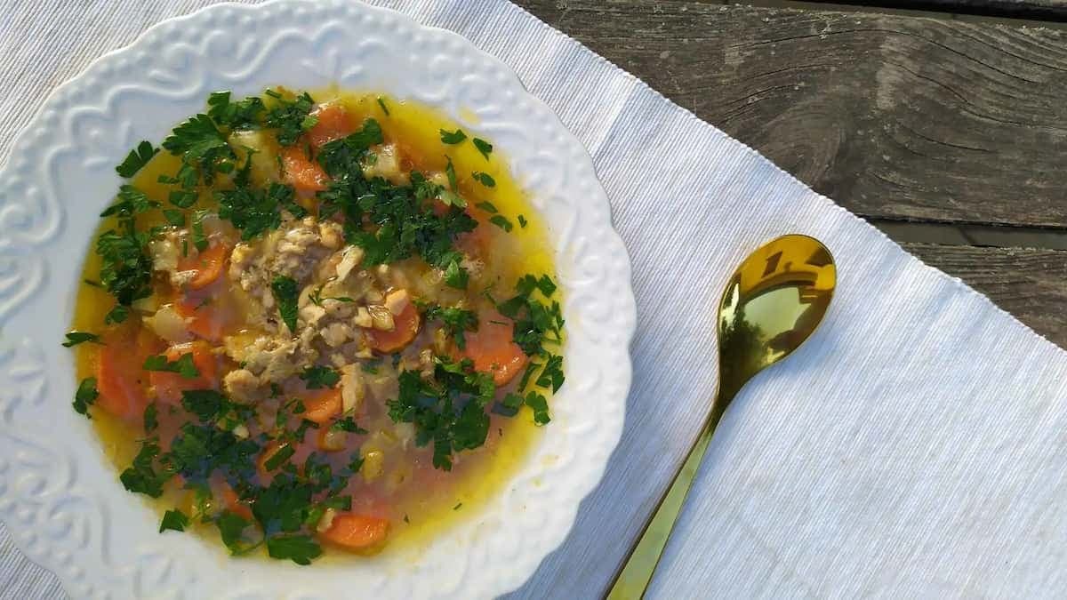 Chicken Corn Soup For A Healthy Dinner 