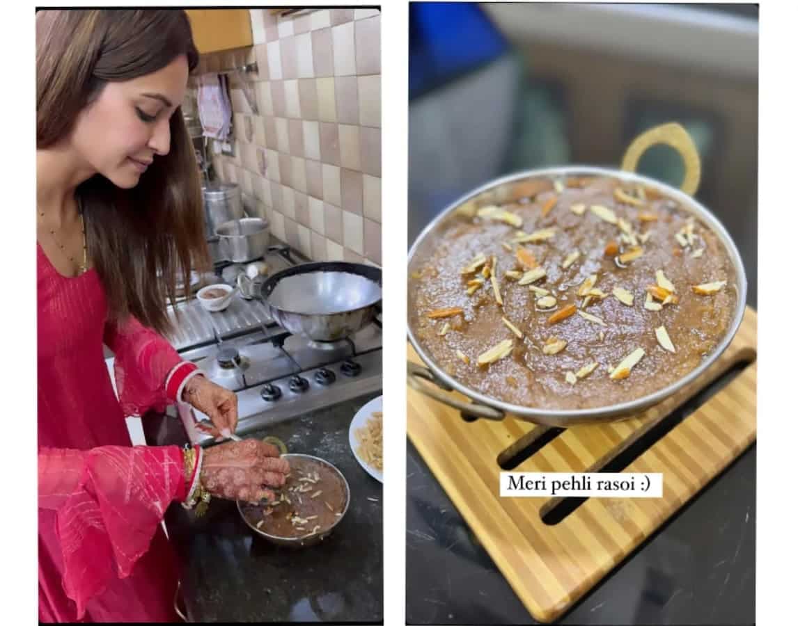 Kriti Kharbanda Cooks Sooji Ka Halwa In Her ‘Pehli Rasoi’  
