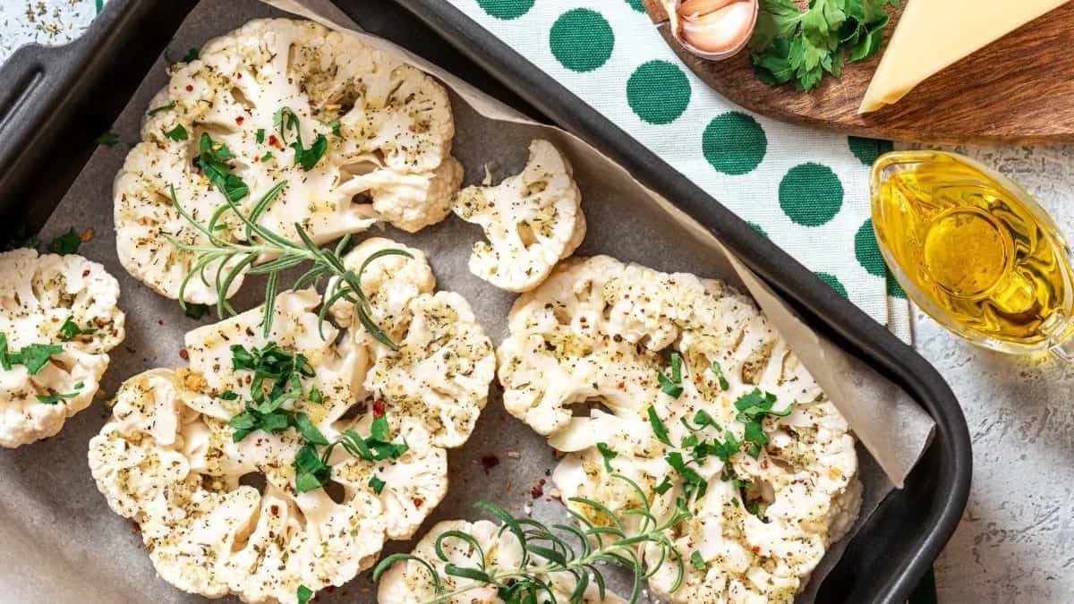 Cheesy Cauliflower Steaks Are The Perfect Comfort Meal