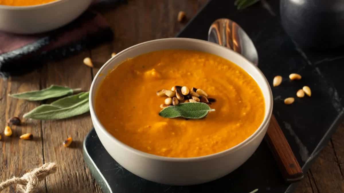 Vegan Soup For Dinner: Dig Into This Carrot-Ginger Bowl Tonight