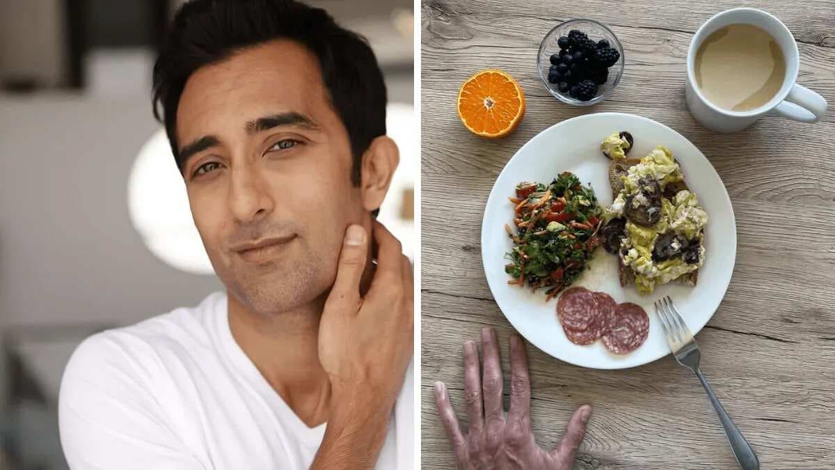 Rahul Khanna Kicks Off Monday With A Big Breakfast