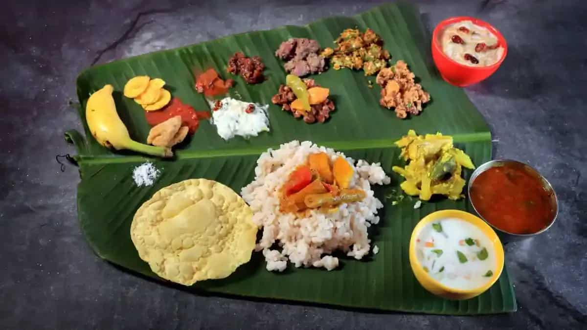 What's Special About The Sadhya At Kerala's Thrikkakara Temple?