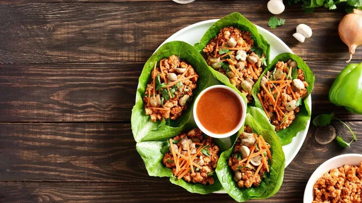 Thai Larb Lettuce Cups Recipe, A Protein-Rich Chicken Dish