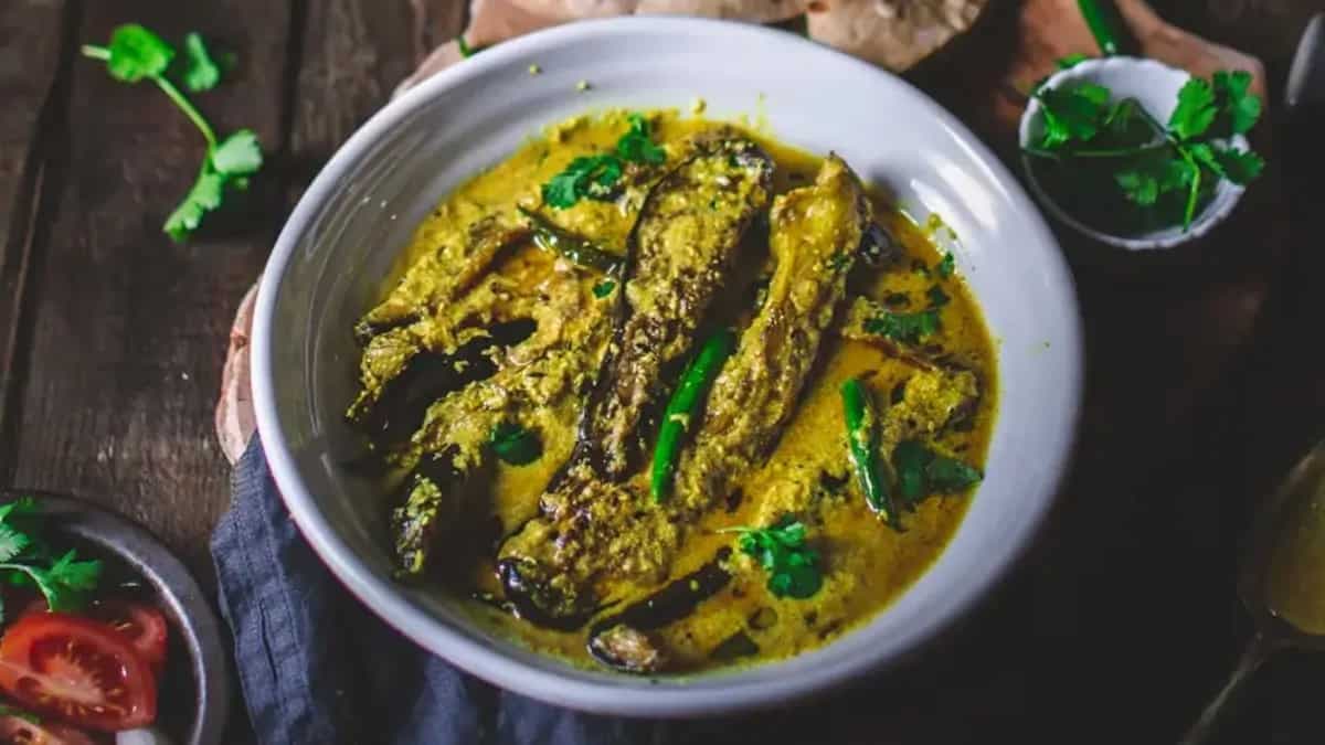 Niramish Doi Begun: A Special Bengali Eggplant Dish With Curd