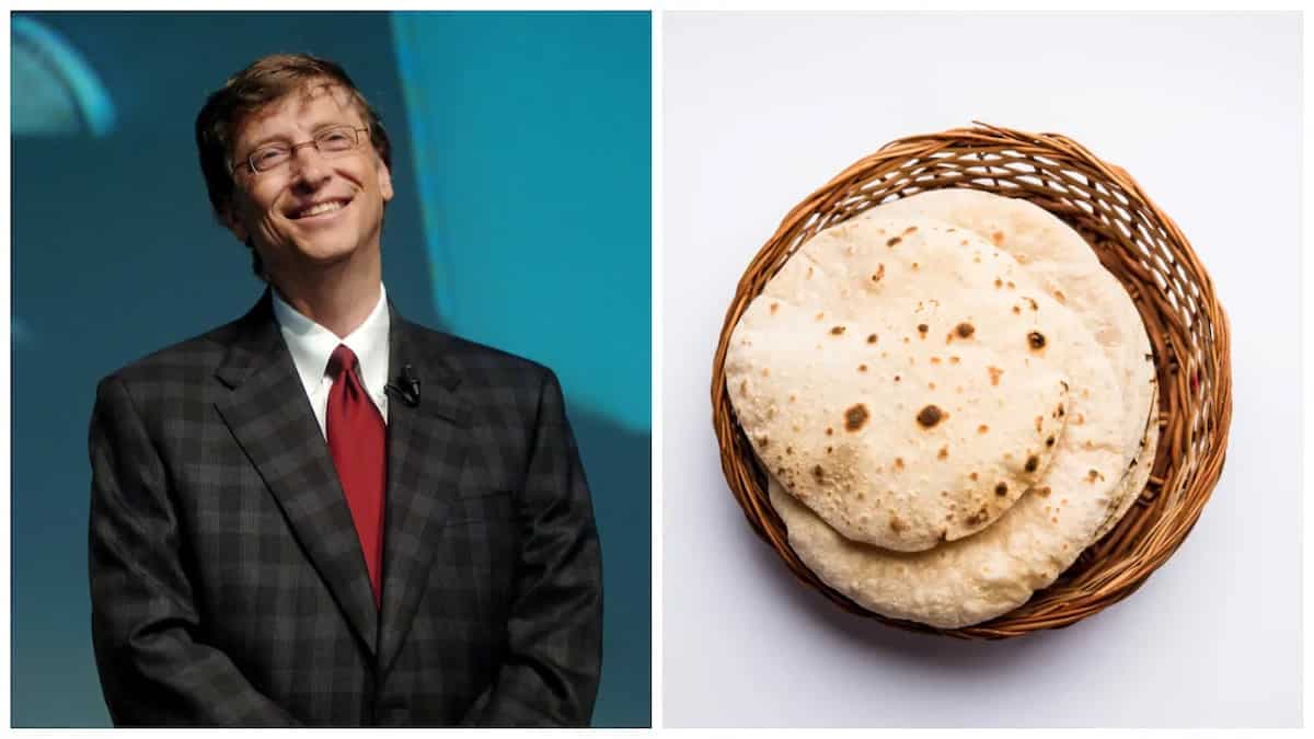 Bill Gates Goes Viral For Cooking Roti With Ghee