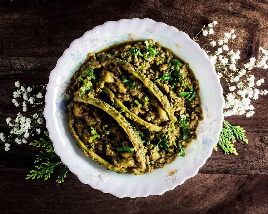 Karela Keema Recipe, A Traditional Old Delhi Summer Favourite