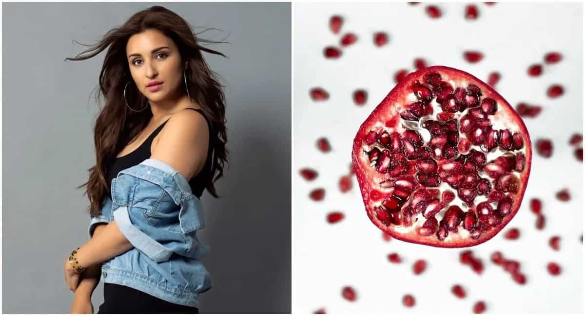 Parineeti Picks Pomegranates In Punjab