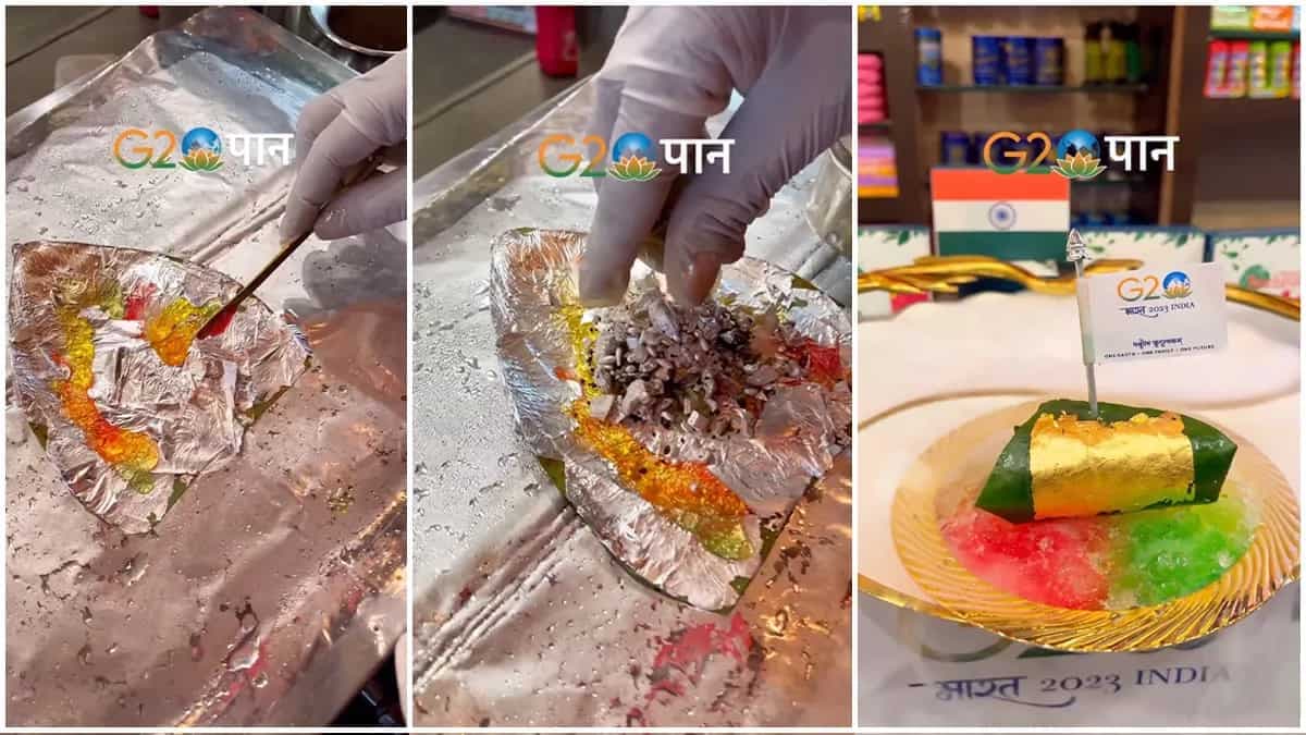 Delhi Paanwali's Tribute To G20 Summit, Gold, Silver-Laced Paan