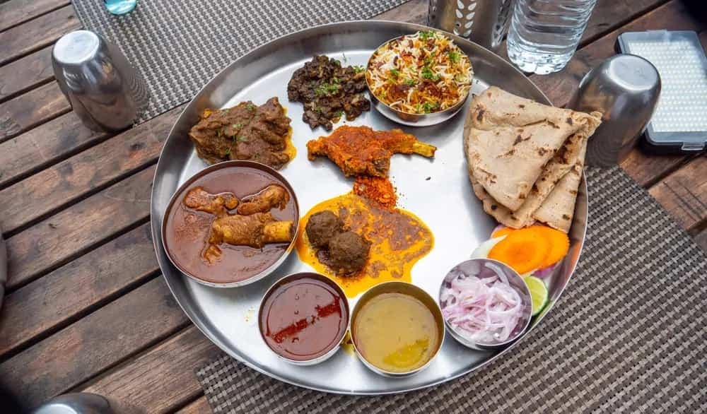 Exploring The Maharashtrian Mutton Thalis In Pune