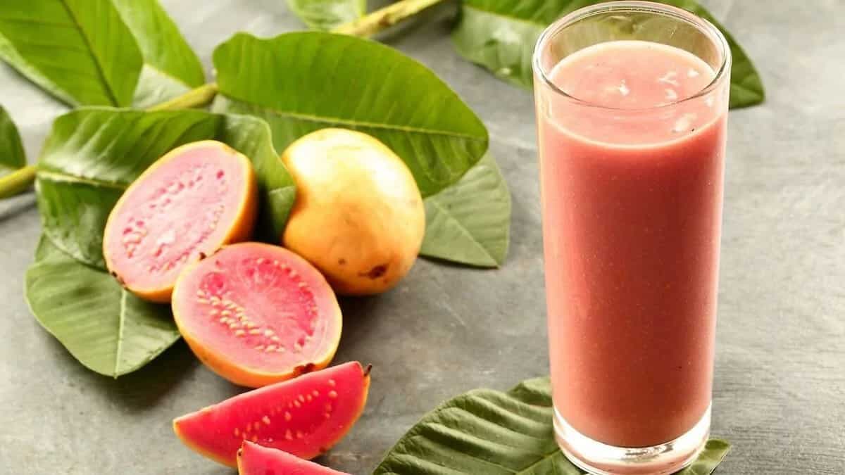 Try This Tropical Guava Milkshake In Summer Season