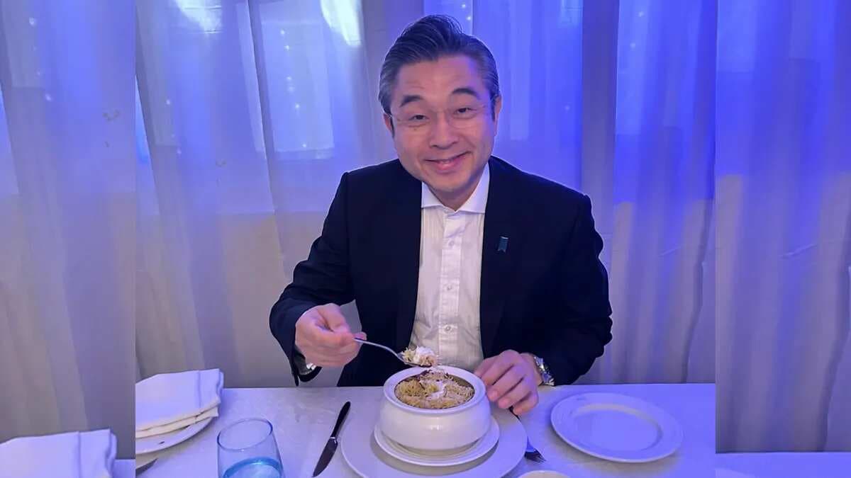 Japan Ambassador Indulges Lucknow’s Biryani, Calls It ‘The Best’