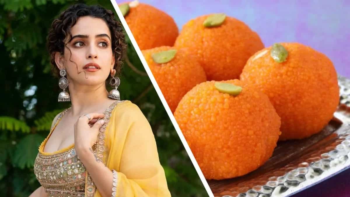 Sanya Malhotra Relishes Holy Prasad On Her Pilgrim Trip