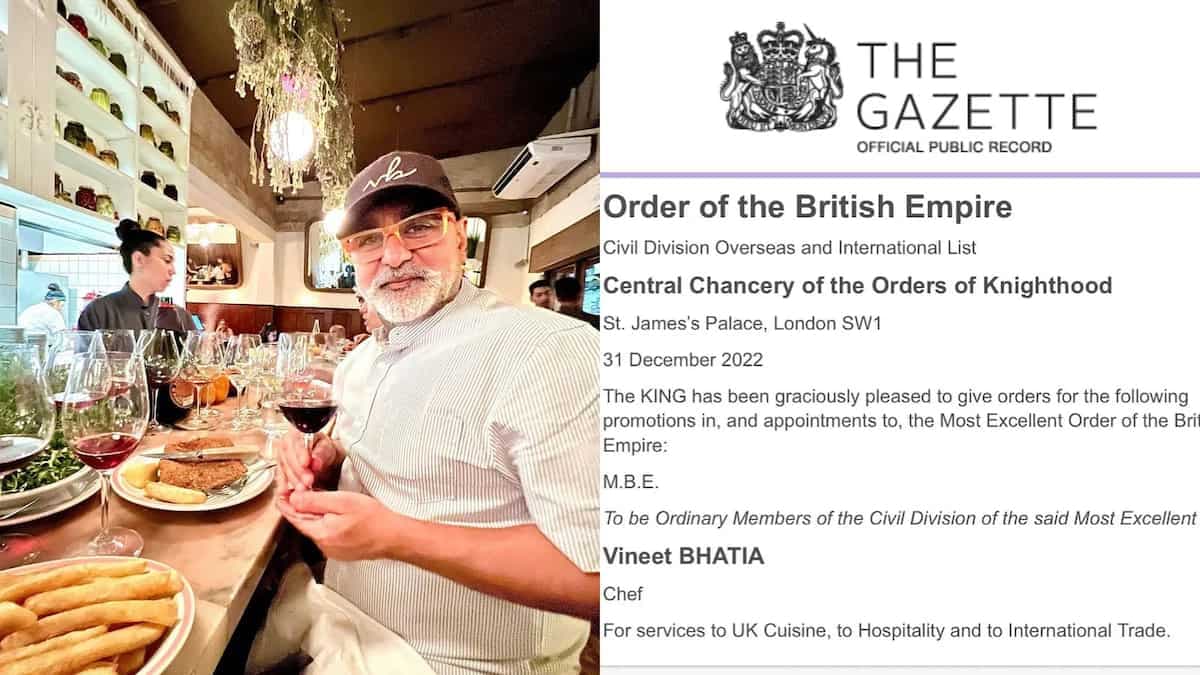 “A Wonderful Privilege”: Chef Vineet Bhatia On Being Awarded MBE