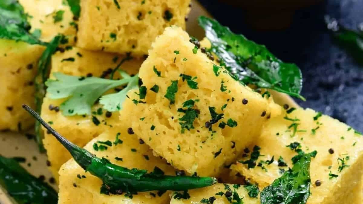 Tandoori Masala Dhokla: A Healthy Teatime Snack
