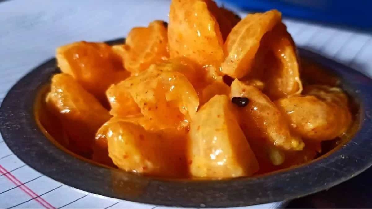 This Orange Chaat From Nepal Is An Explosion Of Flavours