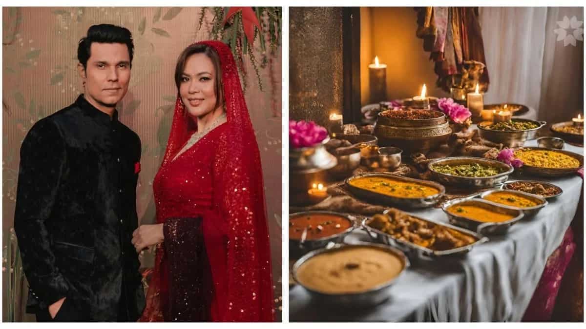 Randeep Hooda-Lin Laishram’s Reception Saw Indian Dishes Shine