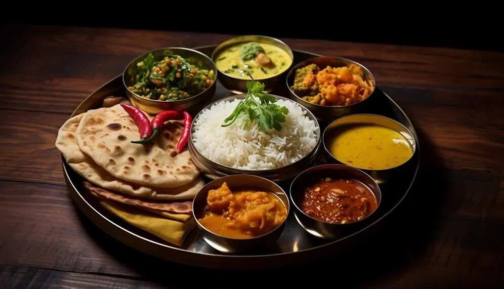Celebrate The Festive Season With This Thali Of 10 Traditional Dishes 