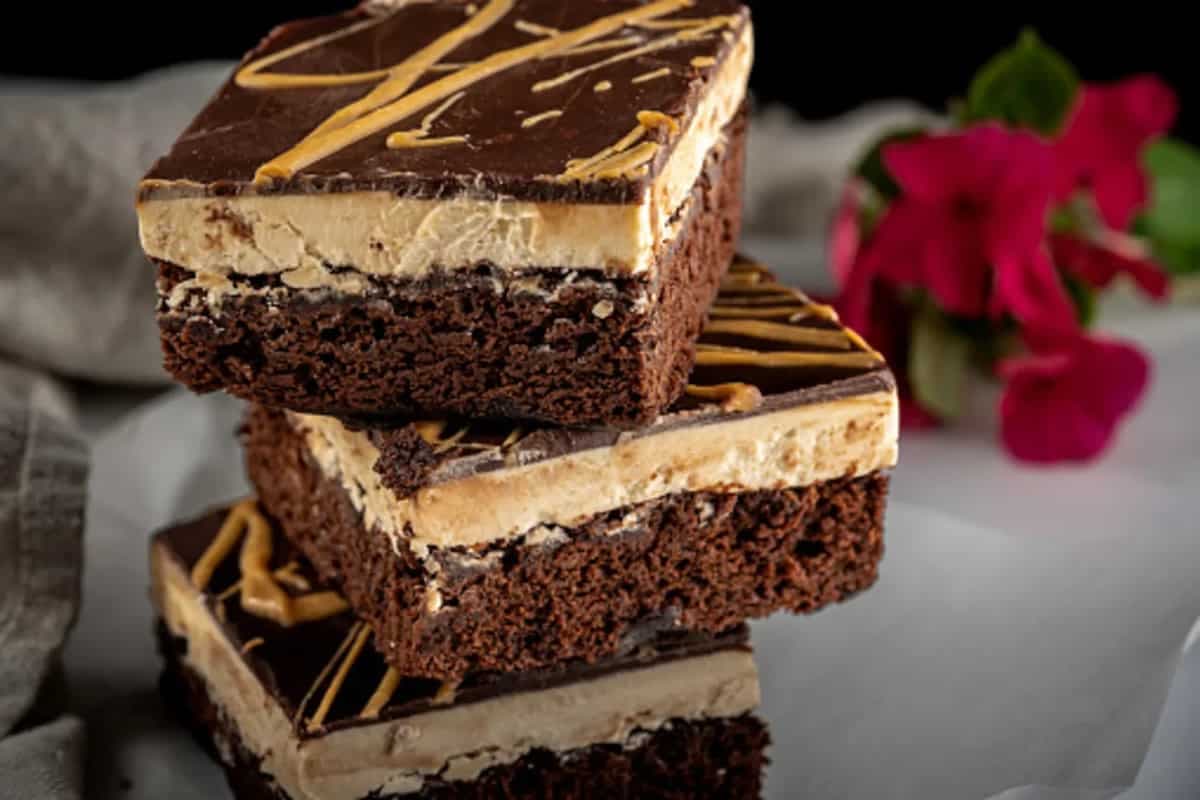 Make Yummy Peanut Butter Brownies For Christmas, Recipe Inside