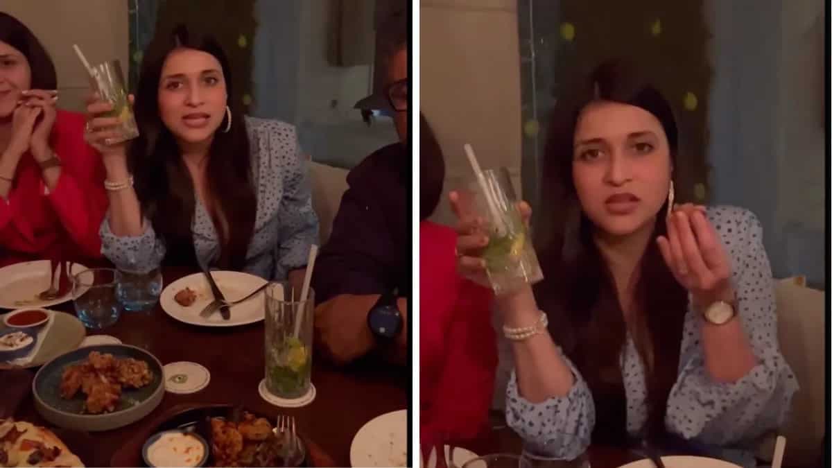 Bigg Boss 17’s Mannara Chopra Enjoys Family Dinner Of Pizzas