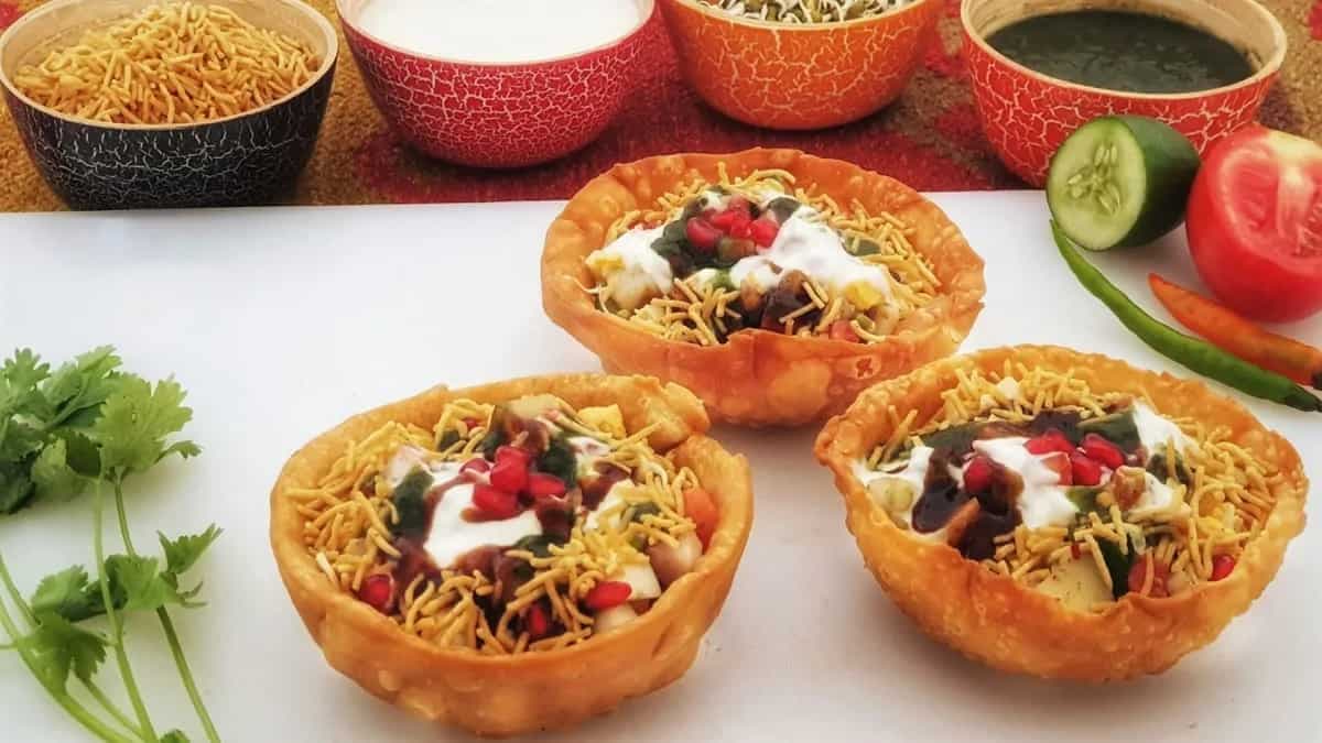 This Lucknow-Special Chaat Comes In A Basket Made Of Potatoes  