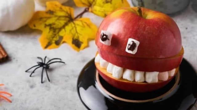 Apple-Based Halloween Snacks Will Make Your Party Spooktacular