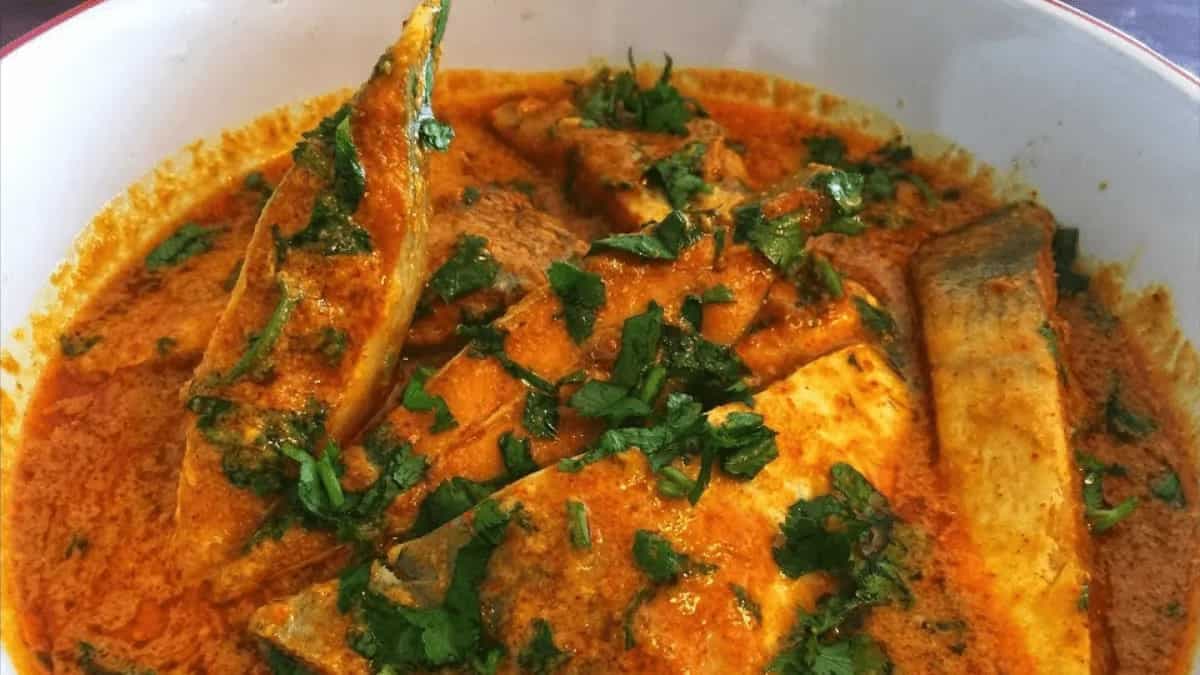 Kayastha Prabhu Pomfret Kalvan; A Mild Coconut-Based Fish Curry