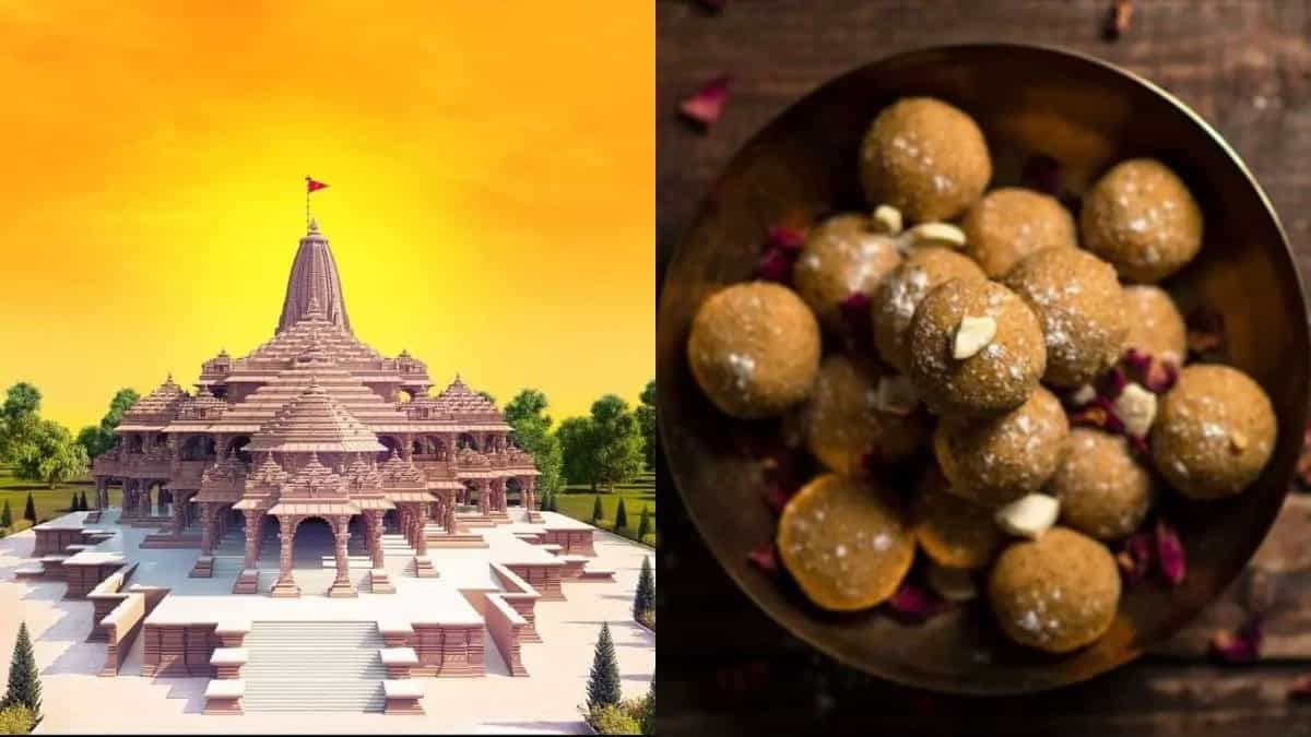 Ayodhya Ram Mandir Receives 1265 Kg Ladoo 