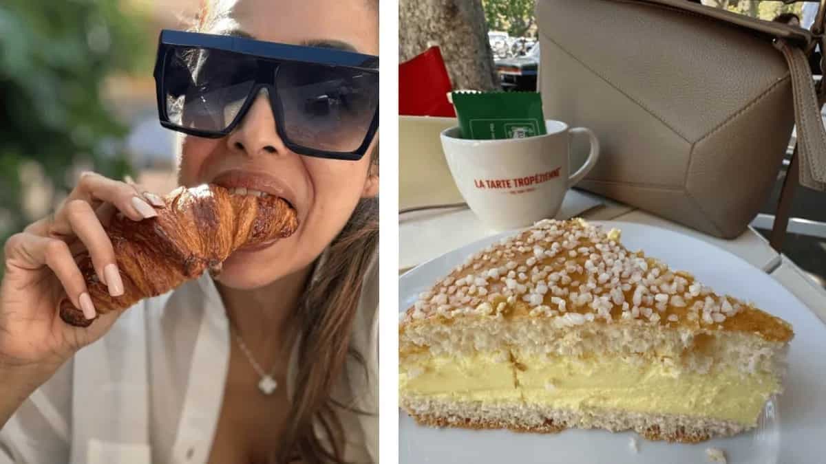 Malaika Arora Indulges In Croissants And Tropezienne In France