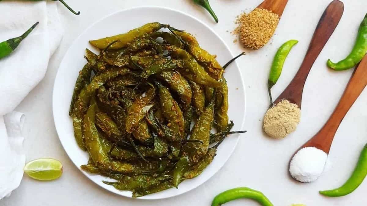 Fried Green Chillies; Perfect Snack For Spice Lovers