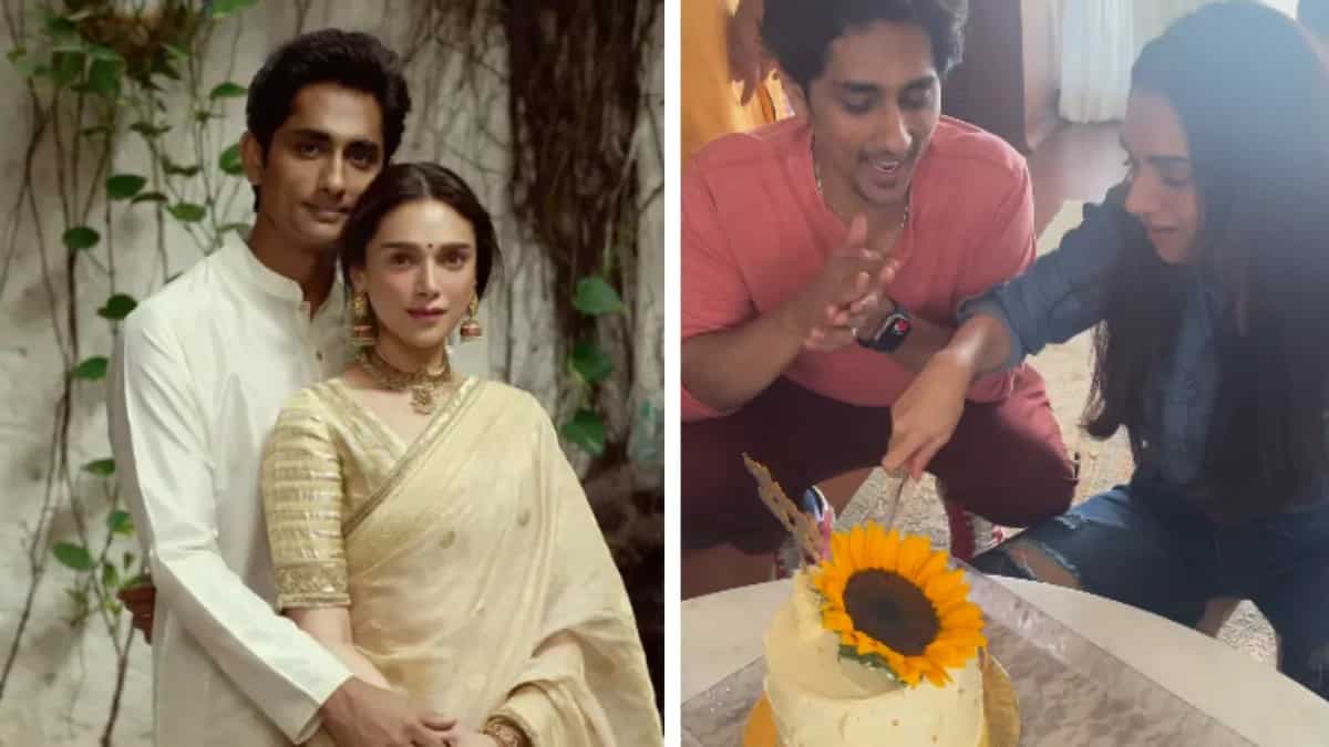 Aditi Rao Hydari And Siddharth’s Post-Wedding Cakes And Modaks