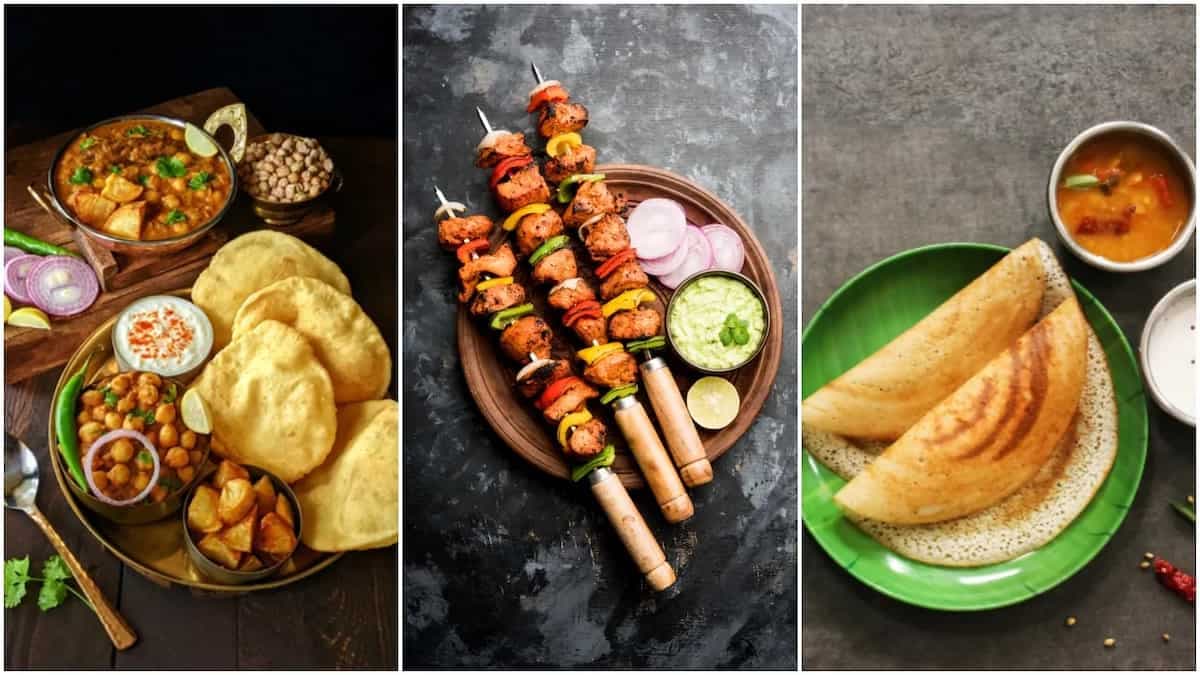 Chole Bhature, Tikka, And Dosa In The '50 Best Street Foods'