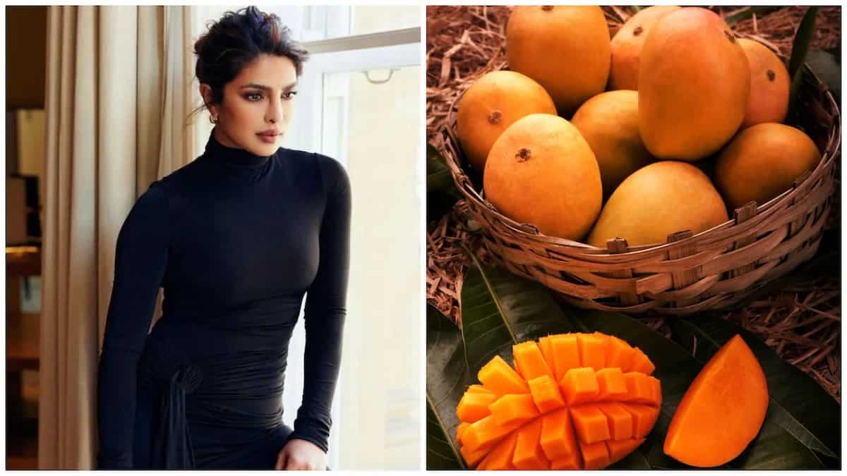 Priyanka Chopra Caught Smuggling Mango In Her Bag!