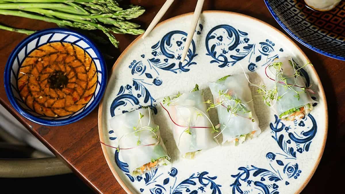 Try Chef Manoj Sharma’s Classic Vietnamese Summer Rolls Recipe